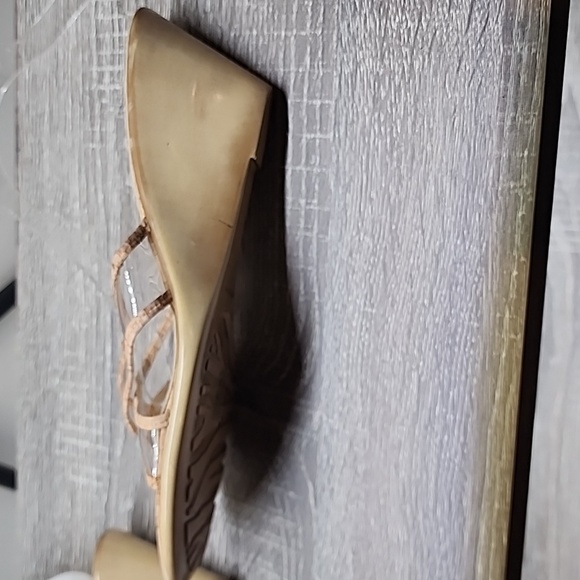 Anne Klein NY Cork Sandles - sz 9m - Picture 5 of 9